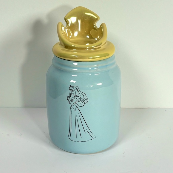 Rae Dunn “ONCE UPPON A DREAM” Beauty and the Beast Mini Canister - Picture 2 of 2